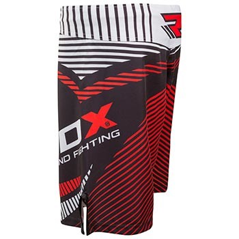 Шорти D-X для MMA, чорний/білий, розміри M, L, XL.