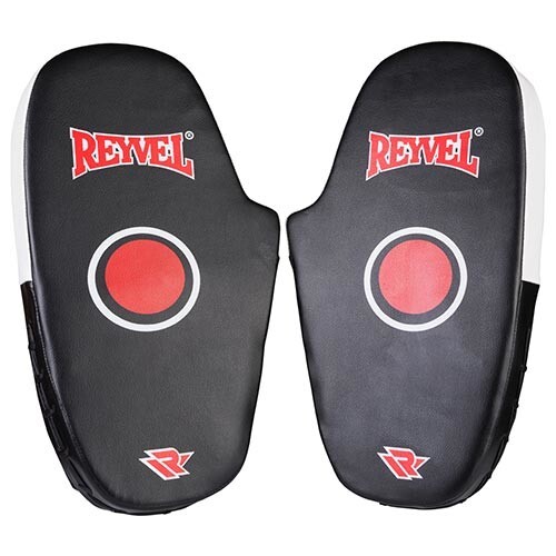 Лапа пряма Reyvel PVC, пара, чорно-біла