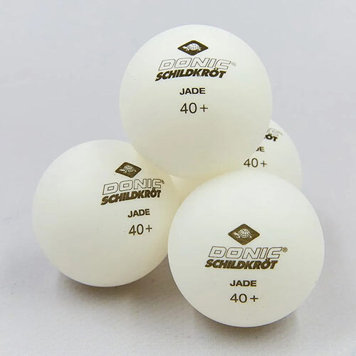 Шарики для настольного тенниса Donic Jade ball 40+, 6 шт, белый.