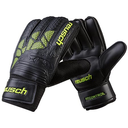 Воротарські рукавички Latex Foam REUSCH, салатовий, розмір 9.