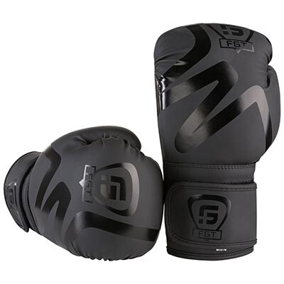 Боксерські рукавички FGT collection 3035, Flex, 10oz, 12oz, 14oz,  друк на манжеті.