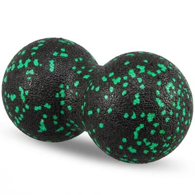 М'яч масажний подвійний EPP BALL, 16х8см, кольори в асортименті.