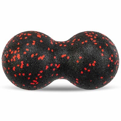 М'яч масажний подвійний EPP BALL, 16х8см, кольори в асортименті.