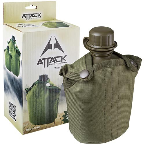 Фляга тактична Attack 1л, чохол.