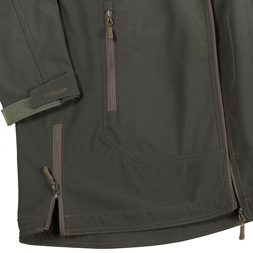 Тактична куртка Combat, Softshell, олива, розмір ХL.
