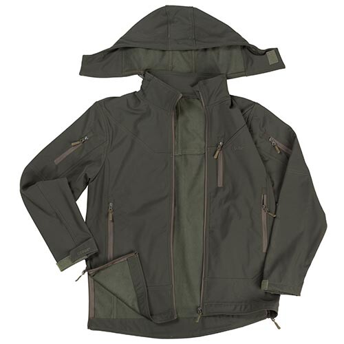 Тактична куртка Combat, Softshell, олива, розмір ХL.