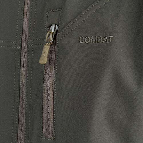 Тактична куртка Combat, Softshell, олива, розмір 2ХL.