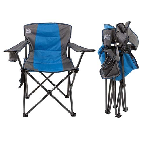 Стілець-парасолька CampMaster Classic 300, синій. 