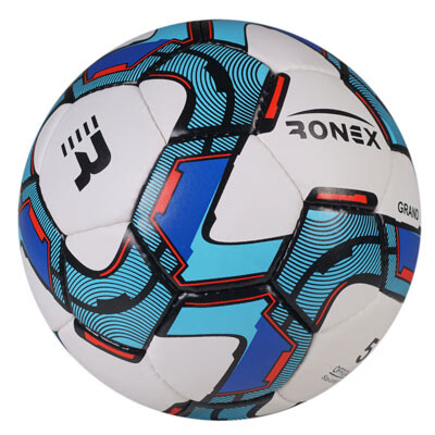 М'яч футбольний Grippy Ronex Grand синій. Знижка від 50 шт.