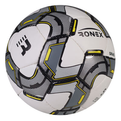 М'яч футбольний Grippy Ronex сірий. Знижка від 50 шт.