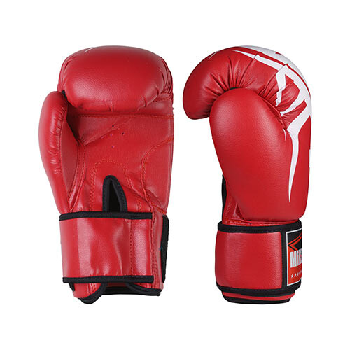 Боксерські рукавички Mike Tyson, PVC, 8oz, 10oz, 12oz, червоний 