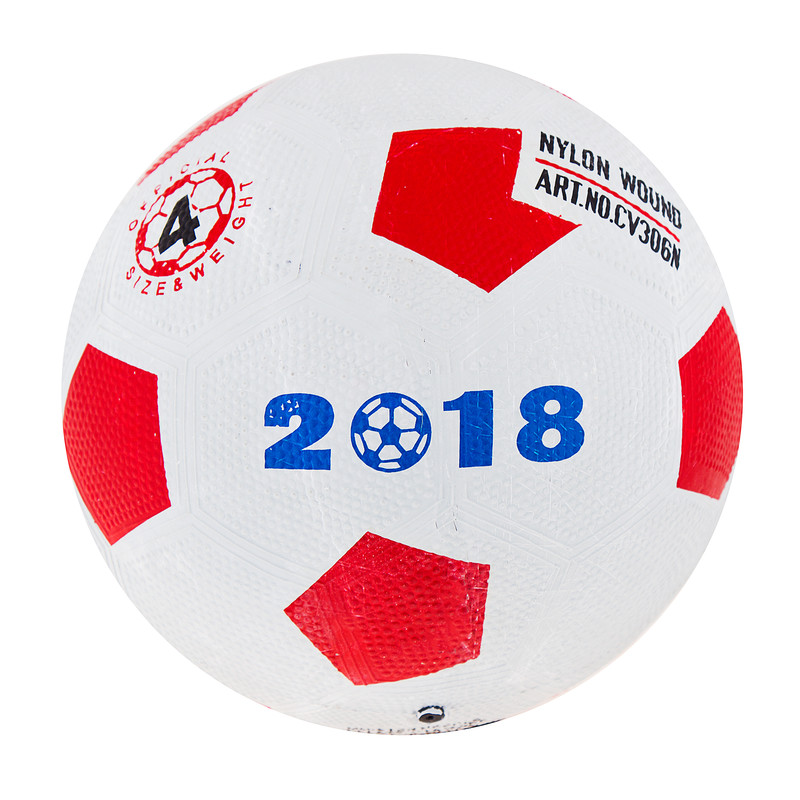 М'яч футбольний гумовий №4 290г. Уцінка