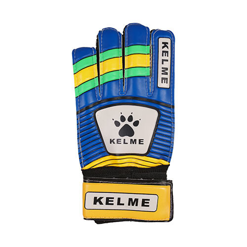 Воротарські рукавички Latex Foam Kelme, помаранчевий/синій, розміри 6, 7, 8.