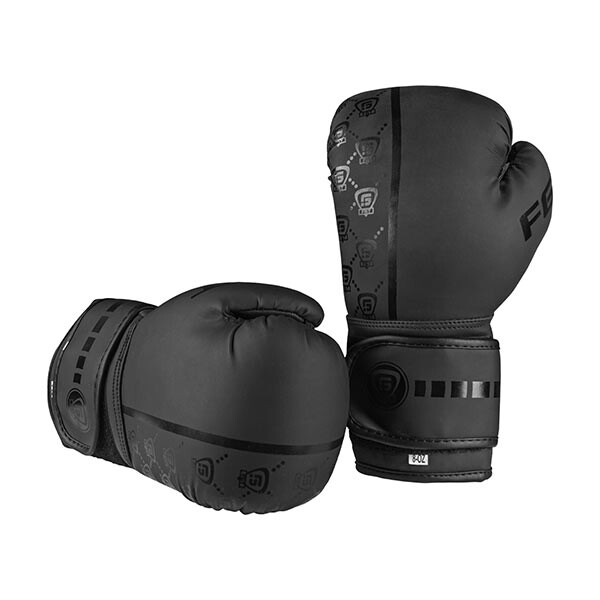Боксерські рукавички FGT, 3310, 8oz, 10oz, 12oz, 14oz, чорний.