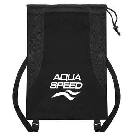 Сумка сітчаста Aqua Speed MESH BACK PACK, 51х36см, бірюзовий, чорний