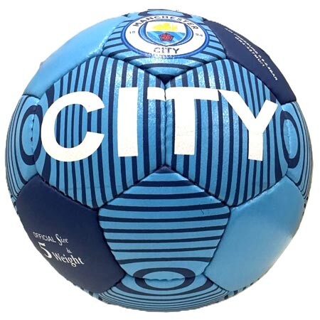 М'яч футбольний Grippy G-14 Manchester 1 City, блакитний. Знижка від 50 шт.