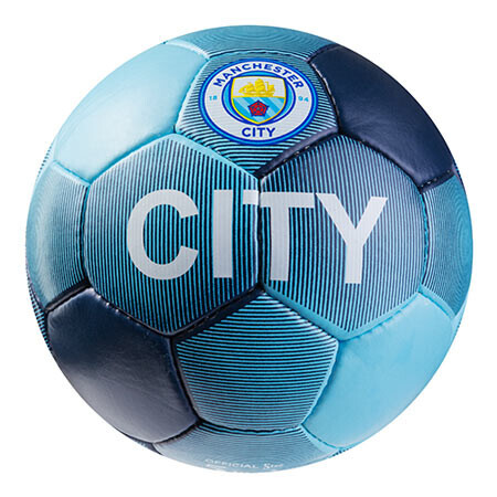 М'яч футбольний Grippy G-14 Manchester 1 City, блакитний. Знижка від 50 шт.
