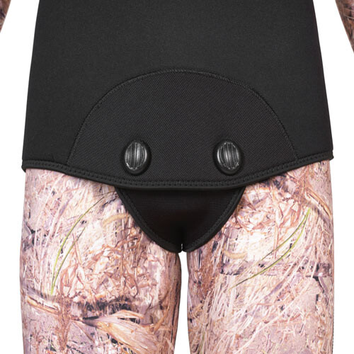 Гідрокостюм Dolvor 2в1, камуфляж, 5мм, розмір XL, 2XL. 