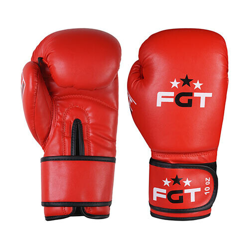 Боксерські рукавички FGT AhsanStarFlex (aiba mod) 8oz, 10oz, 12oz, червоний