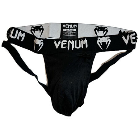 Захист паховий чоловічий Venum, XL,червоний.