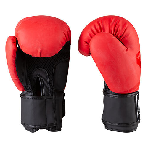 Боксерські рукавички Ever, DX3597, 8oz, 10oz, 12oz червоний.