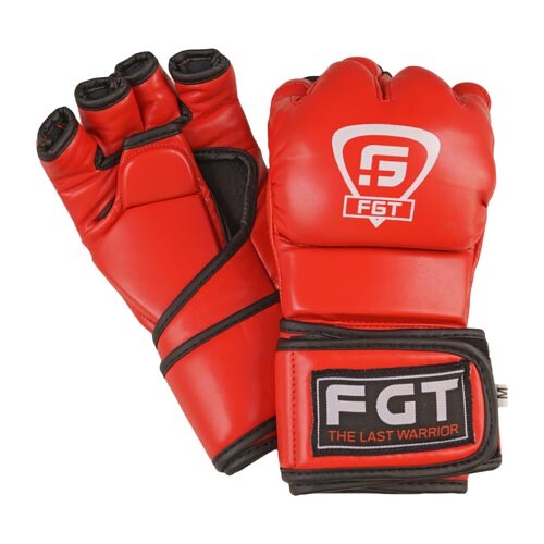 Рукавички FGT MMA, DX364, розміри S, M, L, червоний