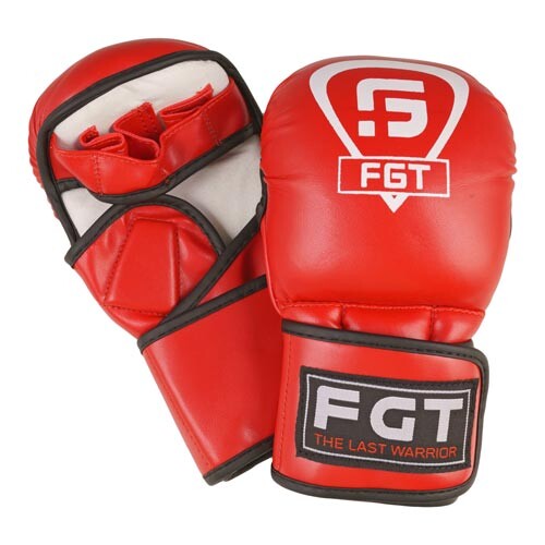 Рукавички FGT MMA, Flex415, розміри S, M, L, червоний.