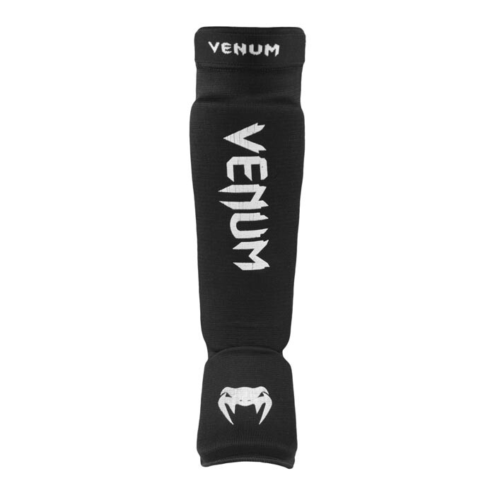 Захист ноги Venum, еластан, чорний, липучка, розмір S, M, L, XL.
