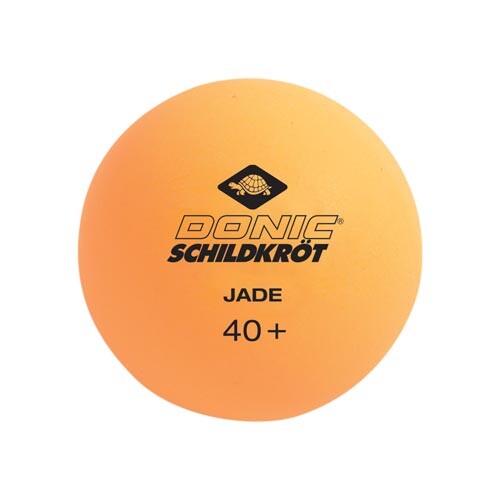 Шарики для настольного тенниса Donic Jade ball 40+, 6 шт, белый+оранж.