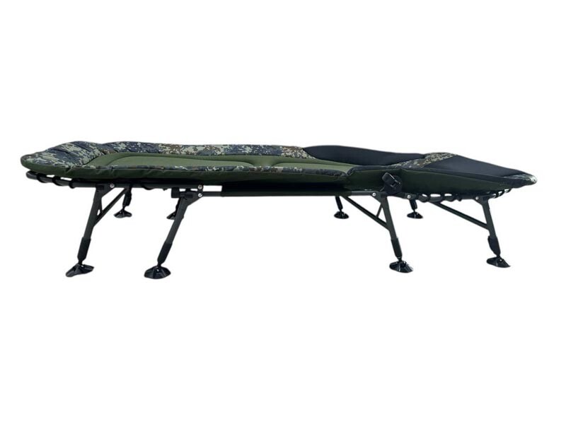Розкладачка туристичная, рибальська, посилена JAT2020C-B, 200х85х40см.