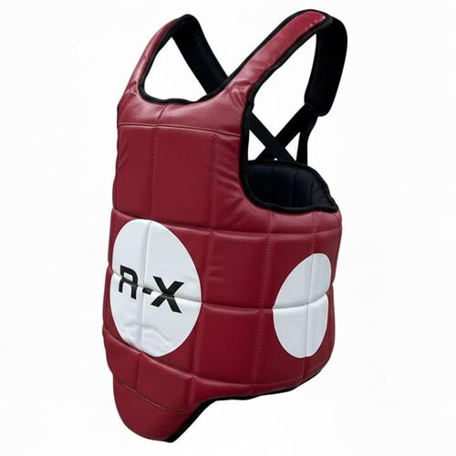 Захист грудей R-X, PVC, червоно-синій, розмір XS, S, M, L.
