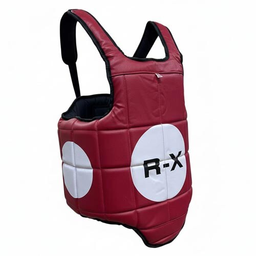 Захист грудей R-X, PVC, червоно-синій, розмір XS, S, M, L.