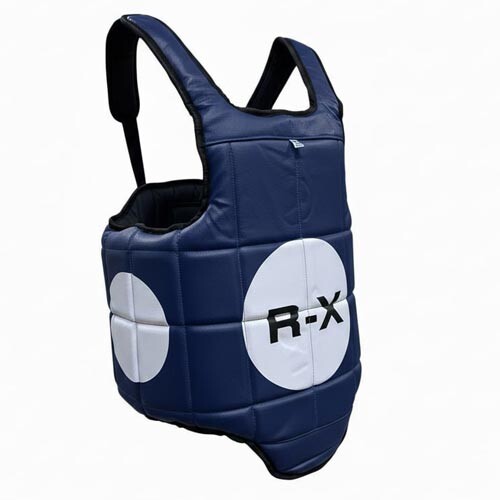 Захист грудей R-X, PVC, червоно-синій, розмір XS, S, M, L.