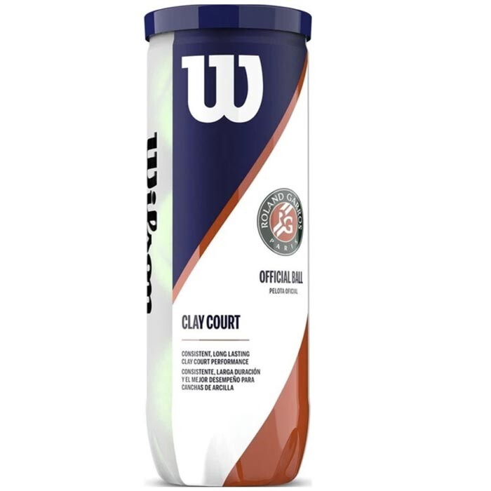М'яч тенісний Wilson ROLAND GARROS CLAY CT, 3шт.