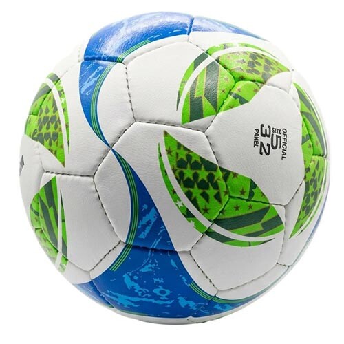 М'яч футбольний Grippy G-14 MLS PRO, білий/синій/зелений. Знижка від 50 шт.