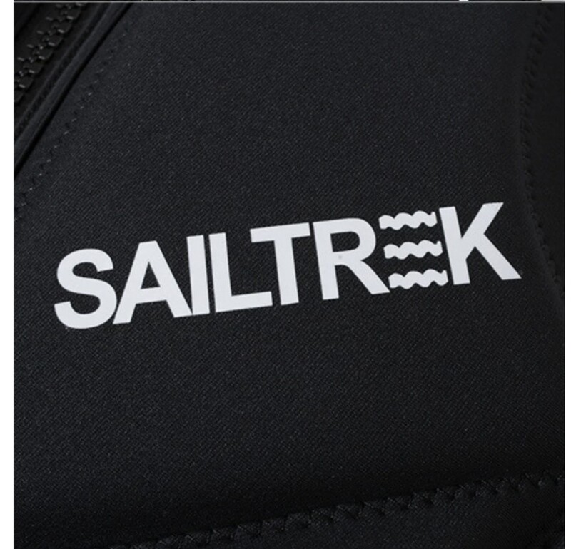 Страхувальний жилет SAILTREK, неопрен, чорний, розмір XL.