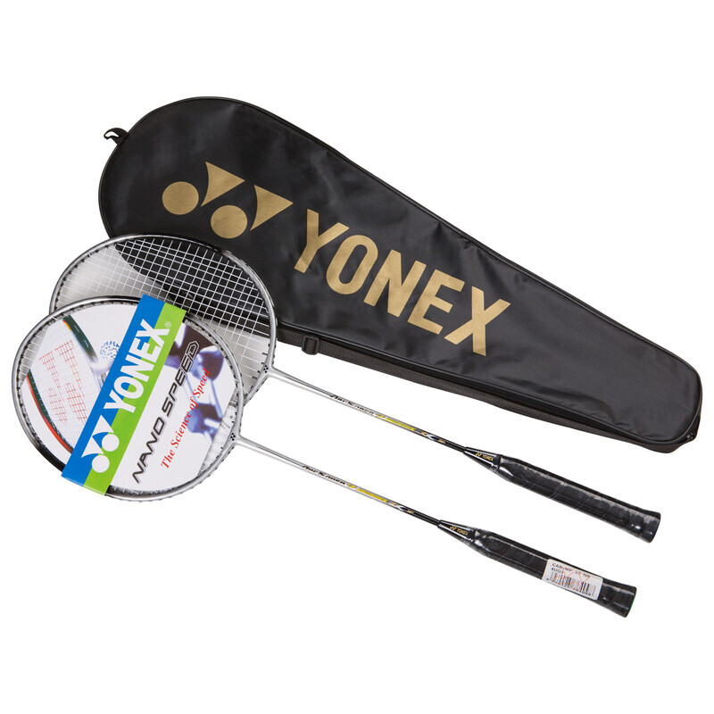 Бадмінтон Yonex NanoSpeed, 2шт, чохол PU. Знижка від 50 комплектів.