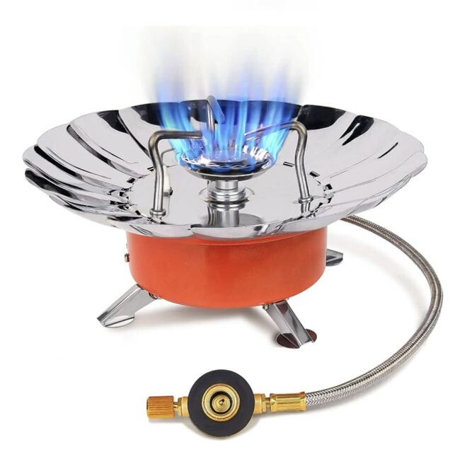 Пальник газовий Kovar круглий з перехідником, 2800W.