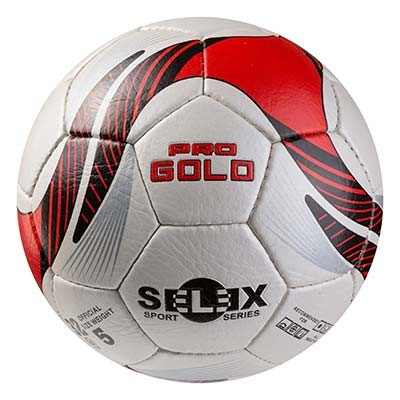 М'яч футбольний Grippy PRO GOLD Pearl, червоний. Знижка від 50 шт.