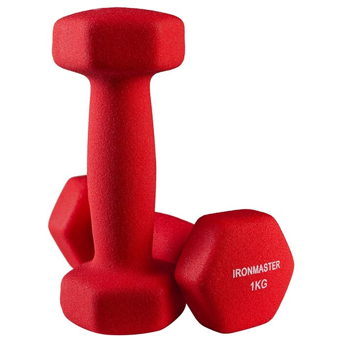 Гантелі IronMaster, неопрен, 1 кг х 2 шт.