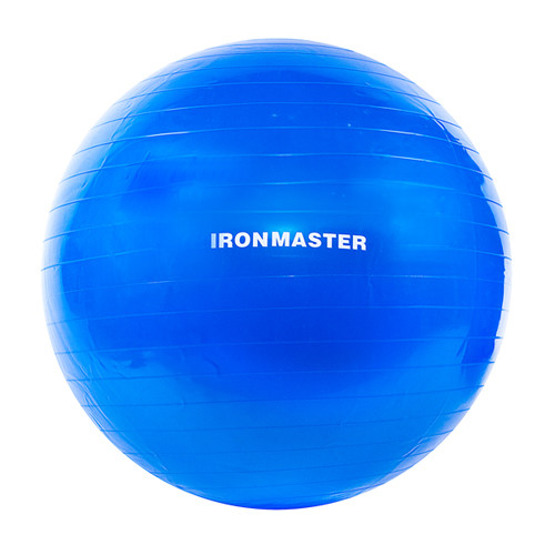 М'яч фітнес D75см, IronMaster, кольори в асортименті.