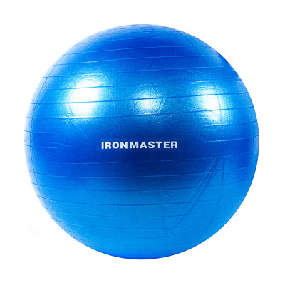 М'яч фітнес (Anti-burst) D65см, IronMaster, кольори в асортименті. Знижка від 10 шт.