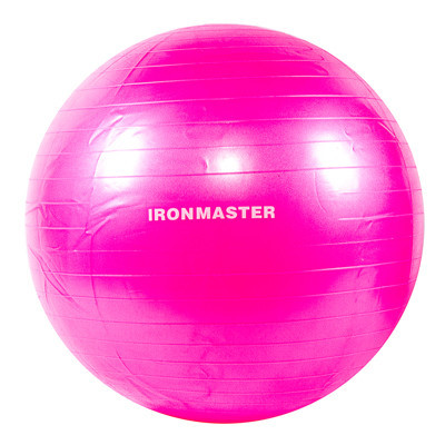 М'яч фітнес (Anti-burst) D65см, IronMaster, кольори в асортименті. Знижка від 10 шт.