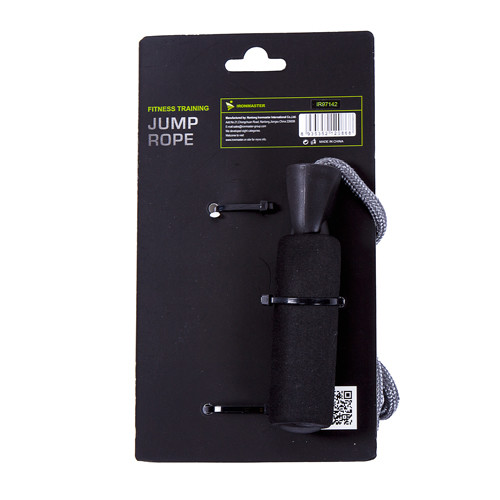 Скакалка IronMaster, 2.75м, плетений канат. Знижка від 48 шт.