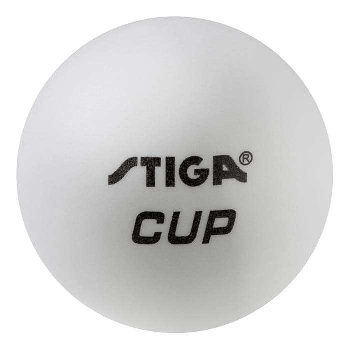 Шарики для настольного тенниса Stiga Cup 3*, 6 шт, белый, C-6