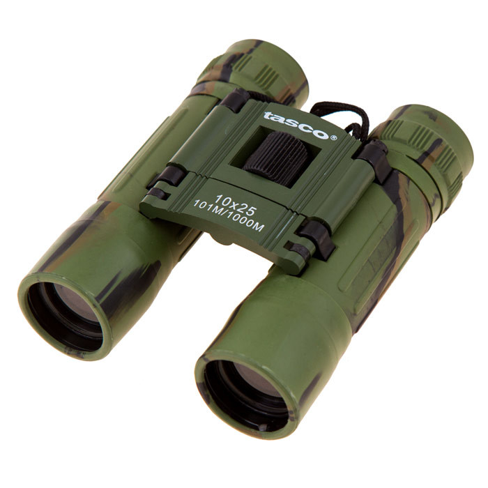 Бінокль Tasko 10x25 зелений.