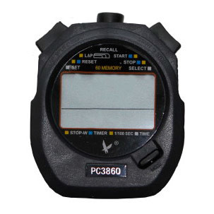 Секундомір PC3860, пам'ять на 60.
