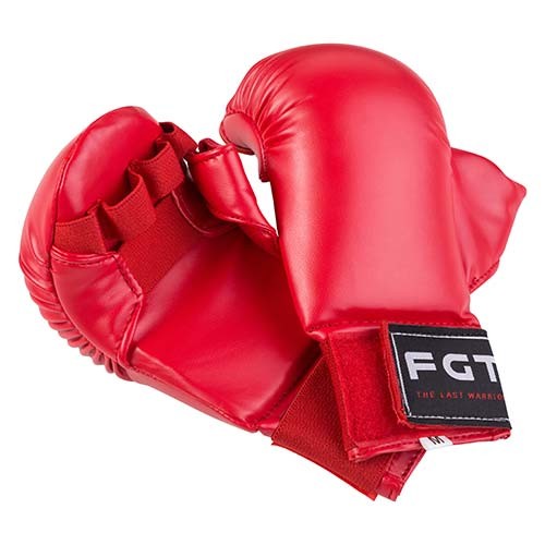 Накладки для карате FGT, PU4008, S, М червоний.