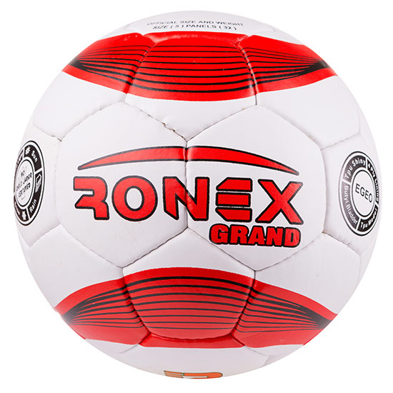 Мяч футбольный Grippy Ronex-JM1 Grand, красный. Останні!