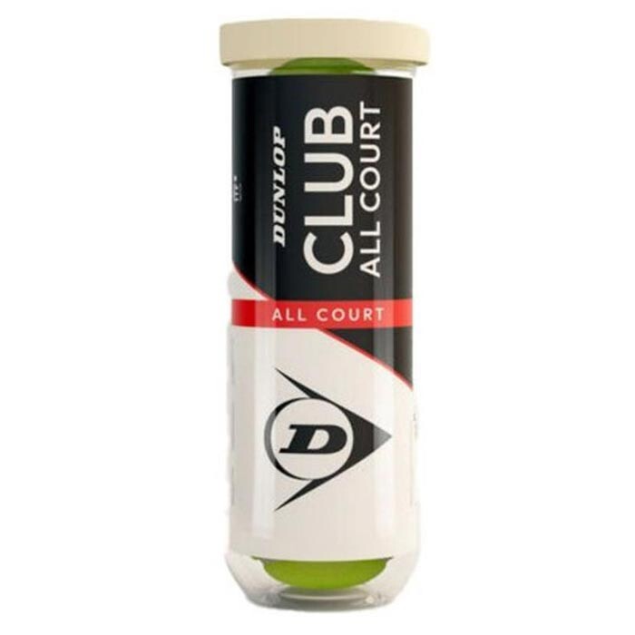 М'яч тенісний Dunlop CLUB all court, 3 шт, банка.